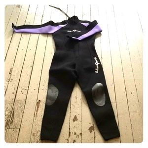 Wet suit!